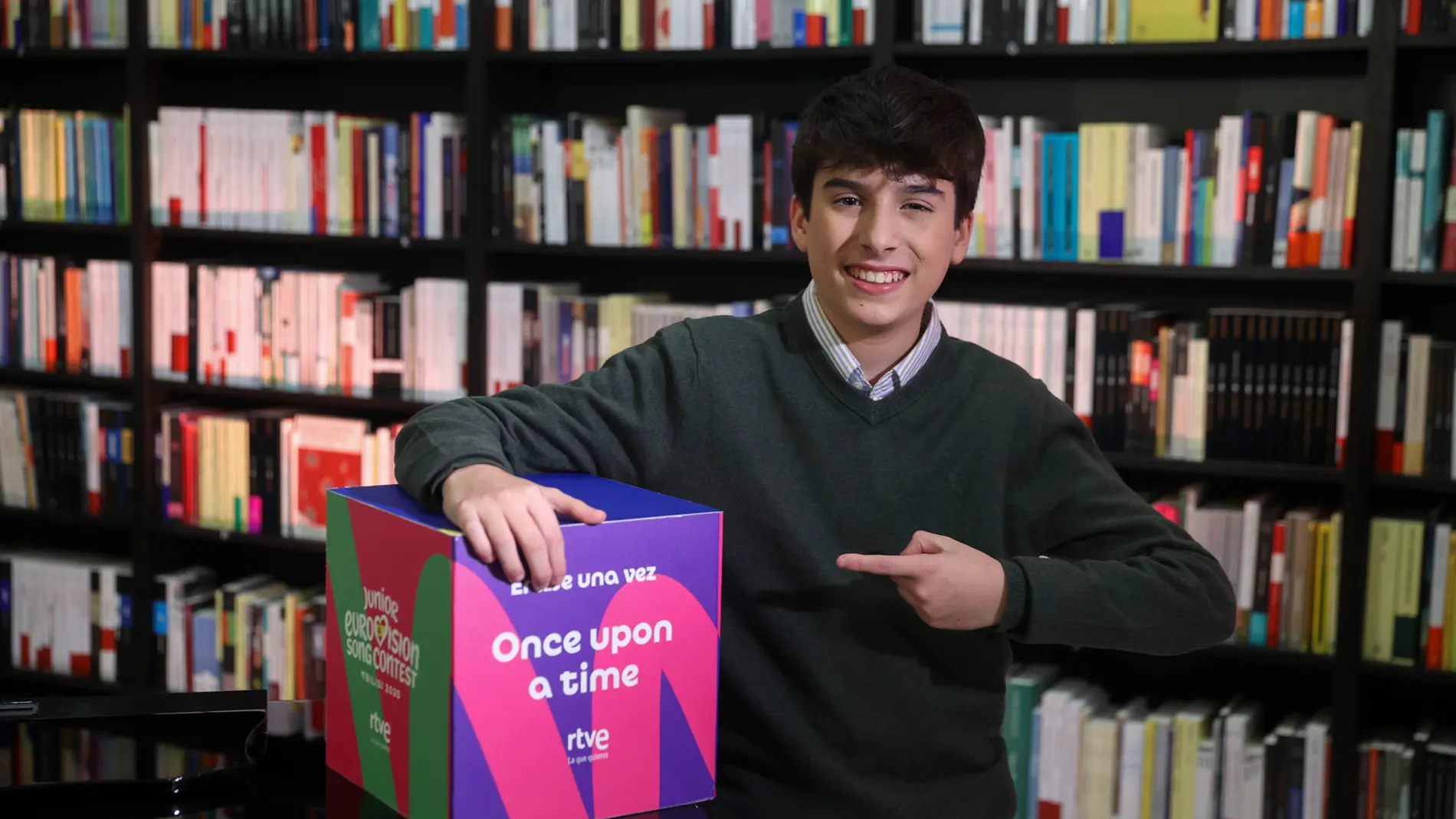 Gonzalo Pinillos, representante de España en Eurovisión Junior 2025 Gonzalo Pinillos, representante de España en Eurovisión Junior 2025