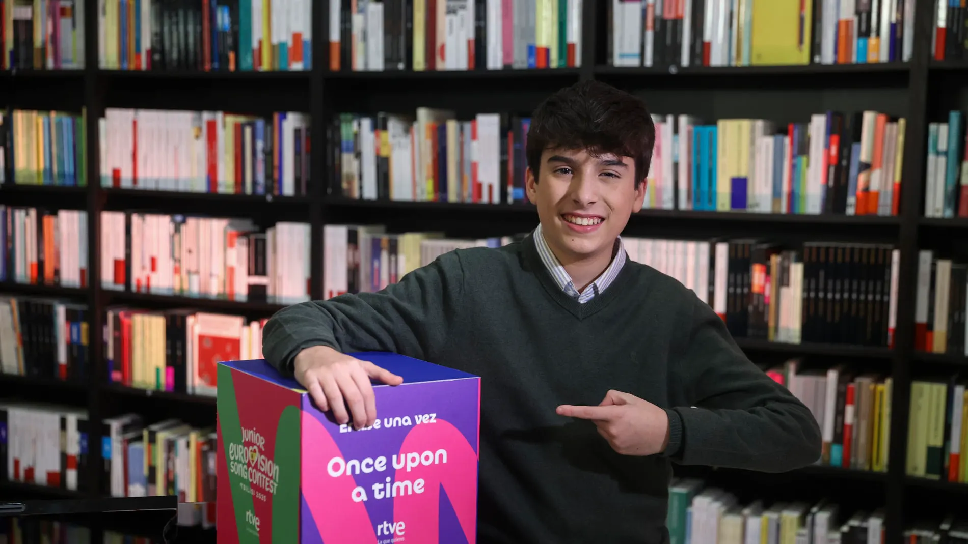 Gonzalo Pinillos, representante de España en Eurovisión Junior 2025 Gonzalo Pinillos, representante de España en Eurovisión Junior 2025