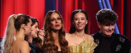 Oihan, Kimy, Audrey y Ant&iacute;a, finalistas de La Voz 2025