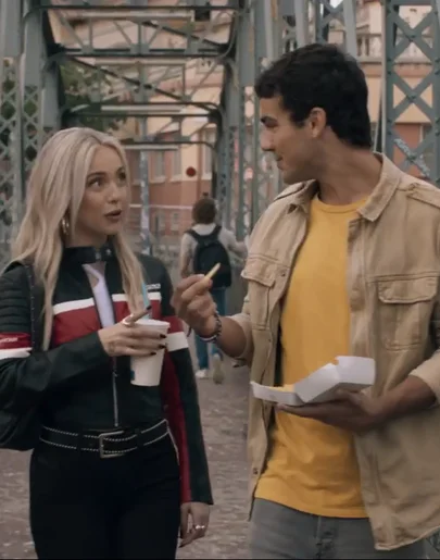 Ana Mena y Óscar Casas en el trailer de 'Ídolos' Ana Mena y Óscar Casas en el trailer de 'Ídolos'