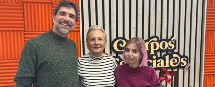 Elena Irureta, con Alba Cordero y Nacho García Elena Irureta, con Alba Cordero y Nacho García