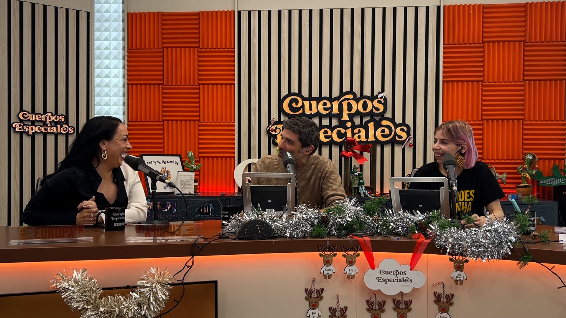 Ariel Rot con Nacho García y Eva Soriano Ariel Rot con Nacho García y Eva Soriano