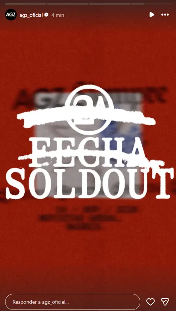 Agorazein anuncia soldóut de su segunda fecha en Madrid Agorazein anuncia soldóut de su segunda fecha en Madrid