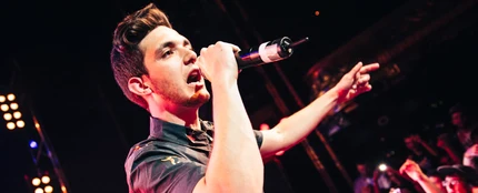 C. Tangana actuando con Agorazein en 2013 en Madrid C. Tangana actuando con Agorazein en 2013 en Madrid