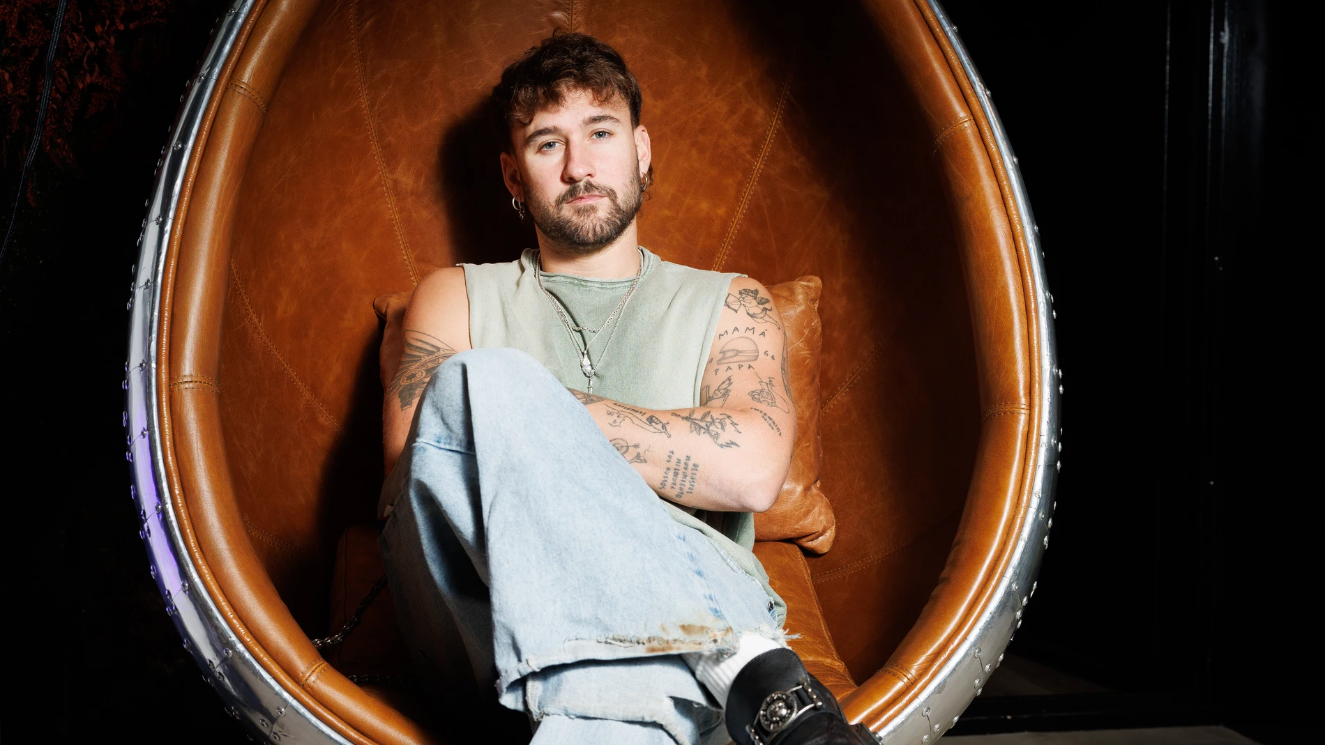 Dani Fernández durante la premier de 'La Insurrección Tour' Dani Fernández durante la premier de 'La Insurrección Tour'