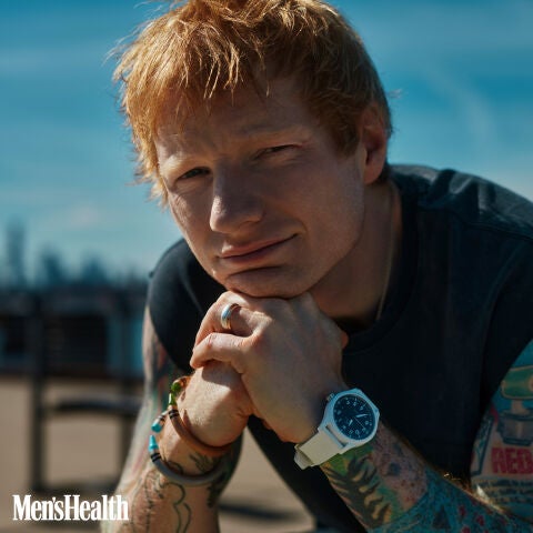 Ed Sheeran en su reportaje de Men's Health
