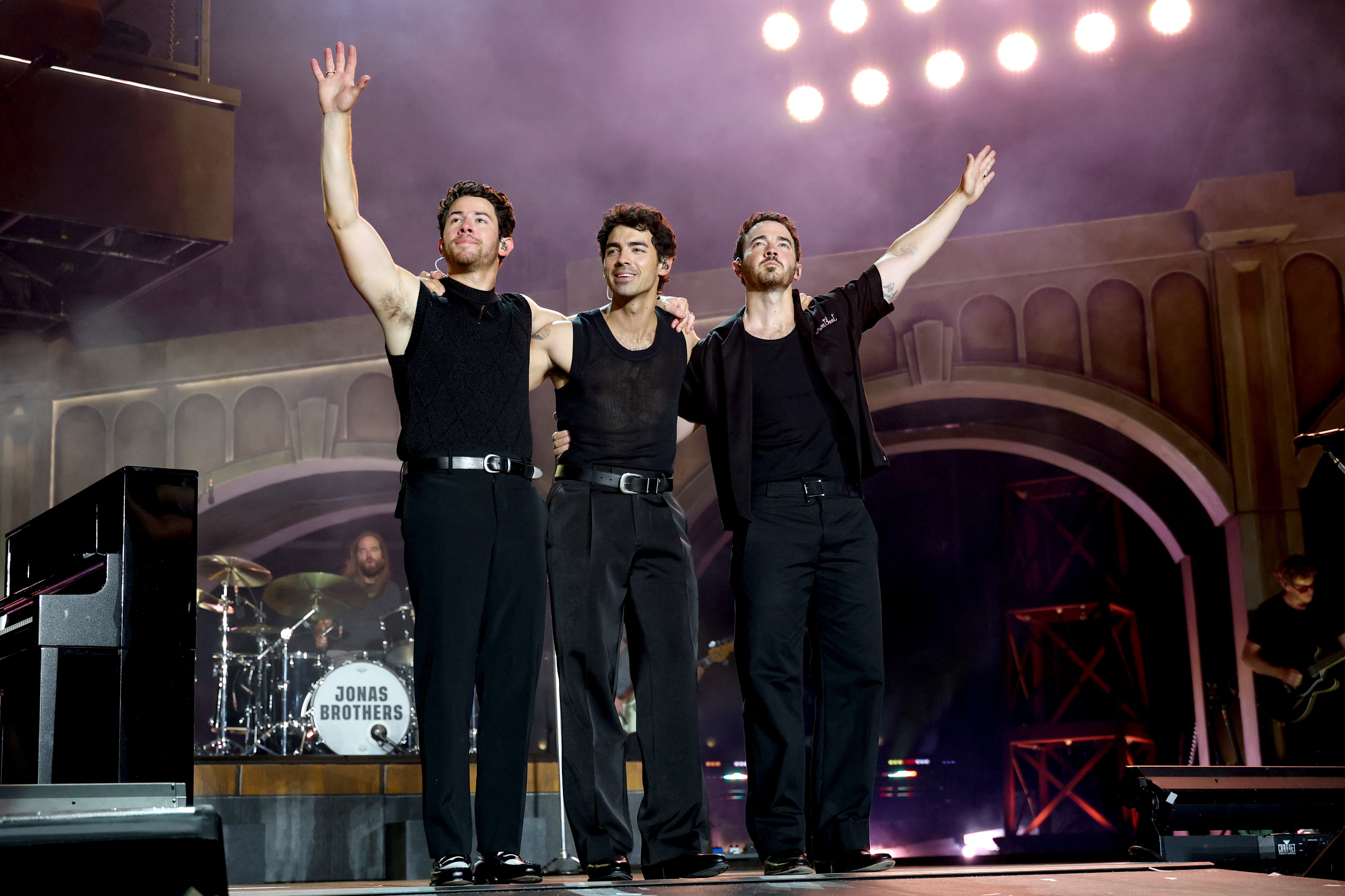 Los Jonas Brothers en concierto Los Jonas Brothers en concierto