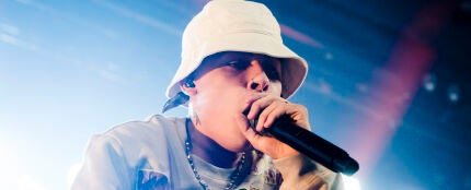 Trueno en concierto en 2021