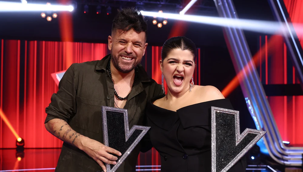 Pablo López gana 'La Voz 2025 con Antía Pablo López gana 'La Voz 2025 con Antía
