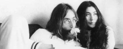 John Lennon y Yoko Ono en 1969 John Lennon y Yoko Ono en 1969