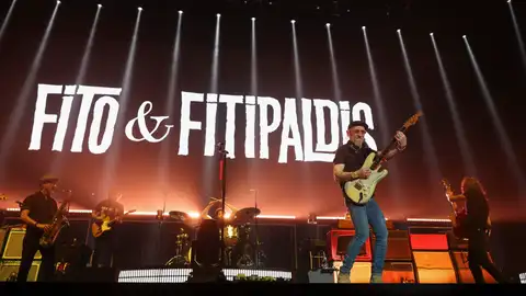 Una imagen del concierto del 29 de diciembre de 2025 de Fito & Fitipaldis en Madrid Una imagen del concierto del 29 de diciembre de 2025 de Fito & Fitipaldis en Madrid