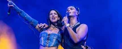 Naiara y Abraham Mateo, en 2024