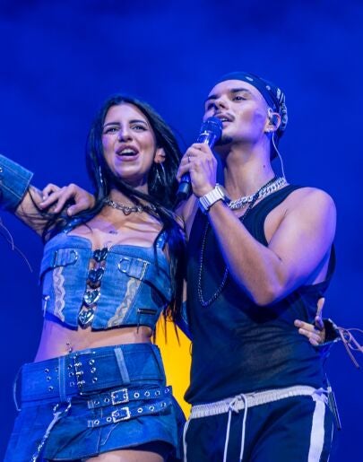 Naiara y Abraham Mateo, en 2024