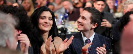 Kylie Jenner y Timothee Chalamet en los Critics Choice Awards 2026