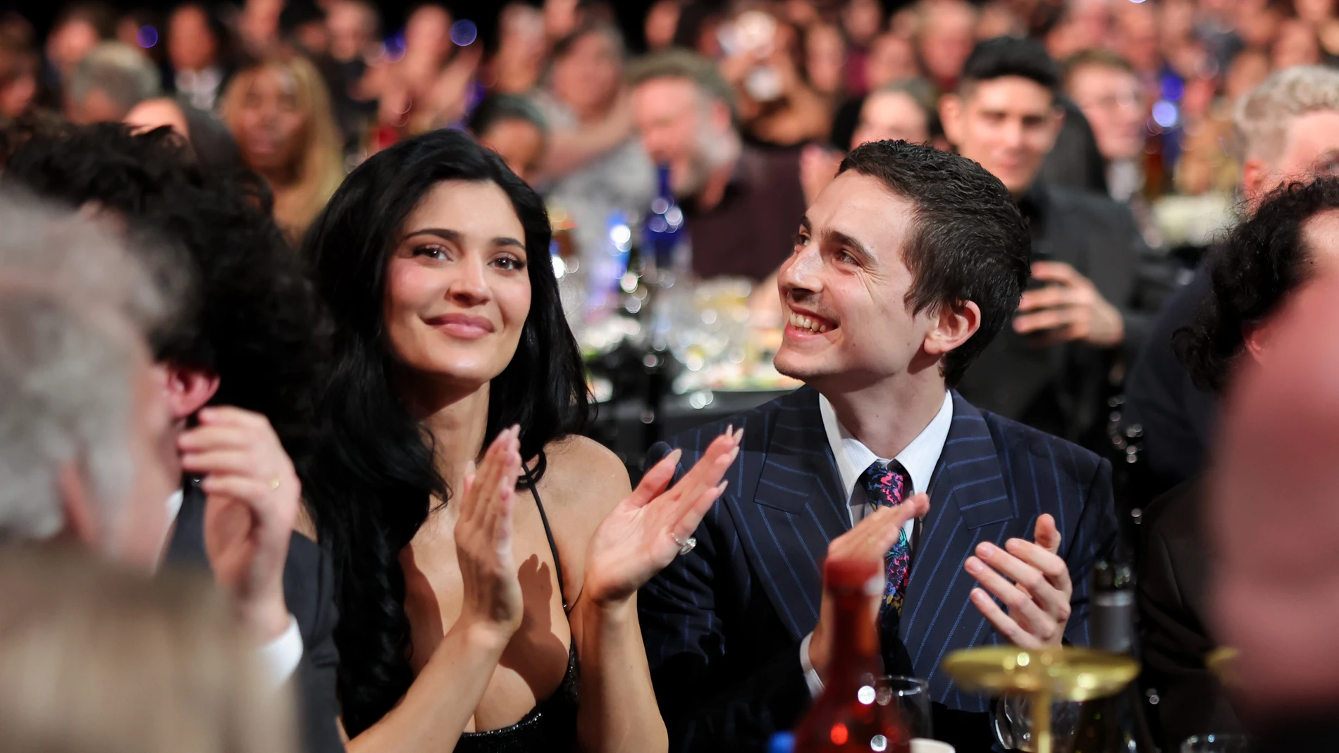 Kylie Jenner y Timothee Chalamet en los Critics Choice Awards 2026 Kylie Jenner y Timothee Chalamet en los Critics Choice Awards 2026