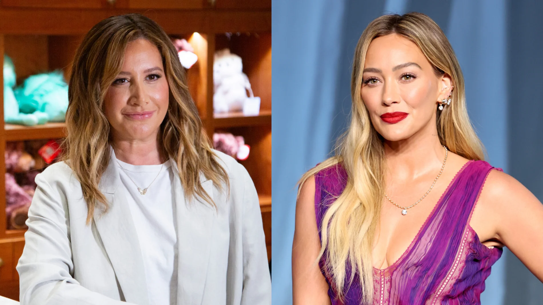 Ashley Tisdale y Hilary Duff Ashley Tisdale y Hilary Duff