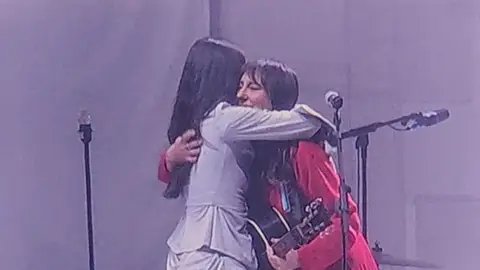 Valeria Castro y Eva Amaral Valeria Castro y Eva Amaral