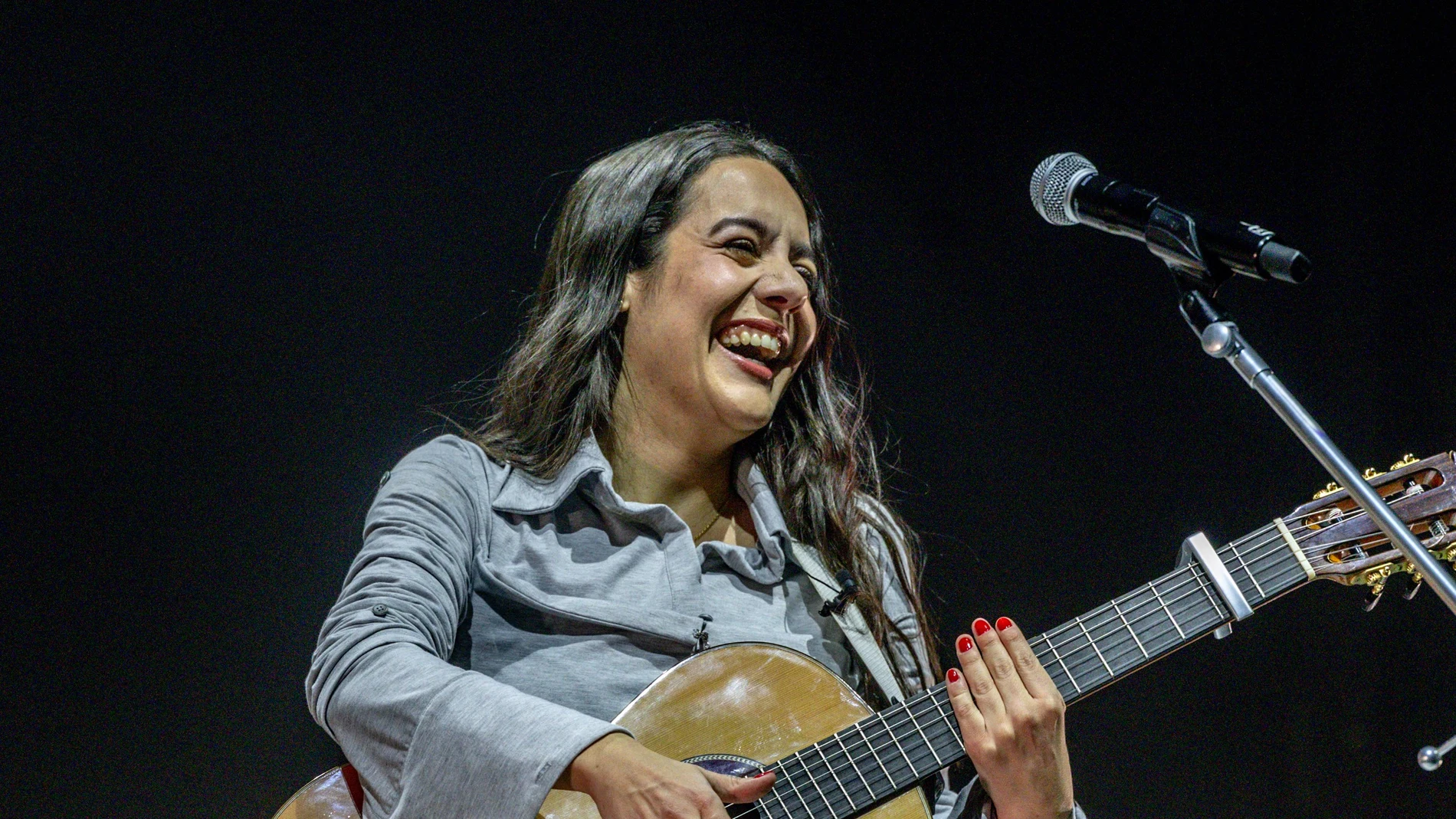 Valeria Castro en el Movistar Arena de Madrid Valeria Castro en el Movistar Arena de Madrid