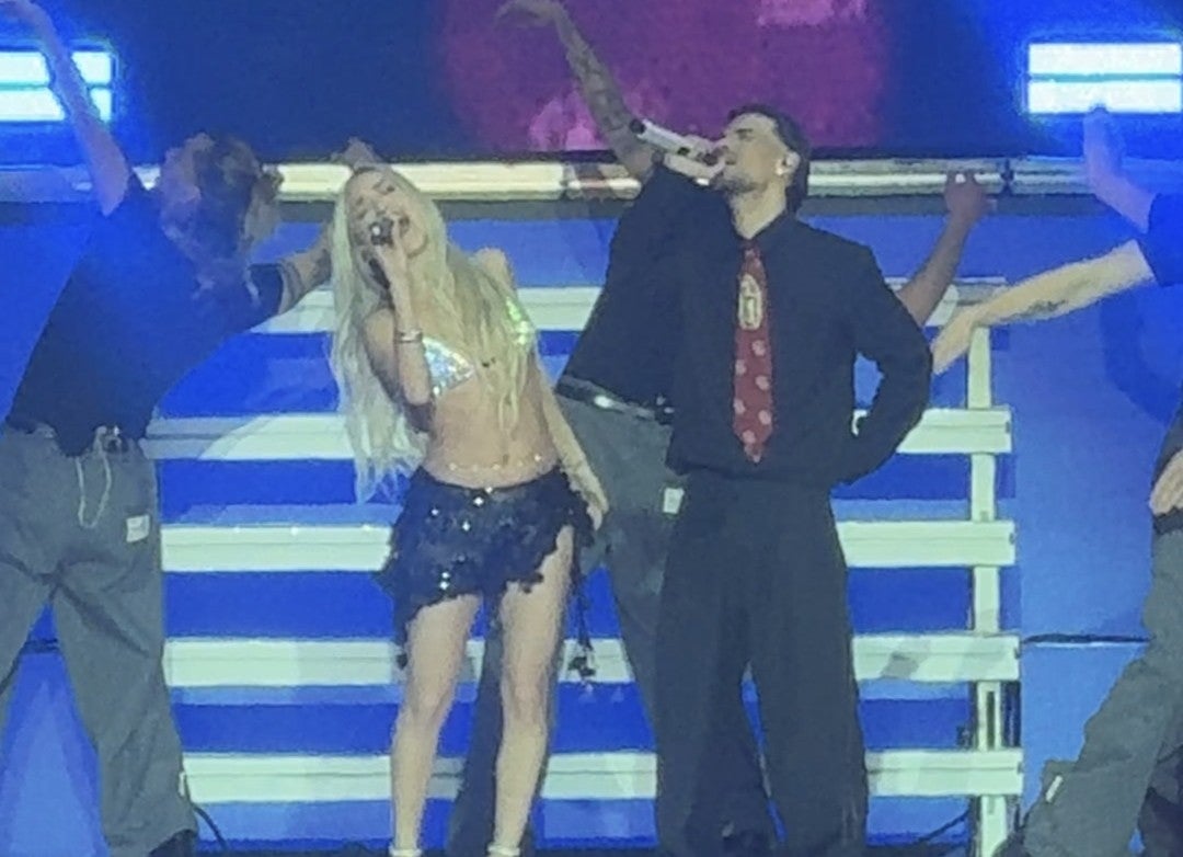 Ana Mena y Abraham Mateo en el Movistar Arena de Madrid Ana Mena y Abraham Mateo en el Movistar Arena de Madrid