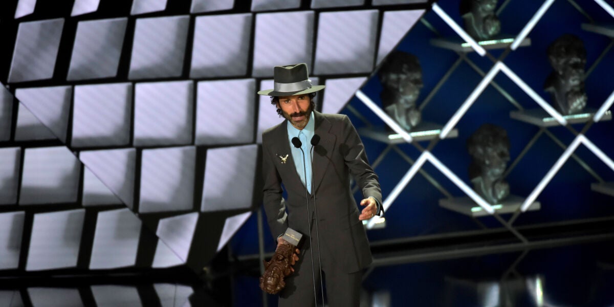 Leiva, en los Premios Goya 2023