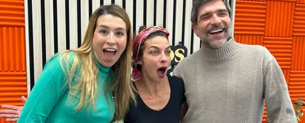 Natalia Tena con Eva Soriano y Nacho García. Natalia Tena con Eva Soriano y Nacho García.