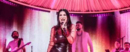Laura Pausini durante el evento de los Grammy 'A Celebration of Latin Music'