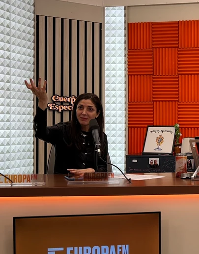 Espido Freire en 'Cuerpos especiales' Espido Freire en 'Cuerpos especiales'