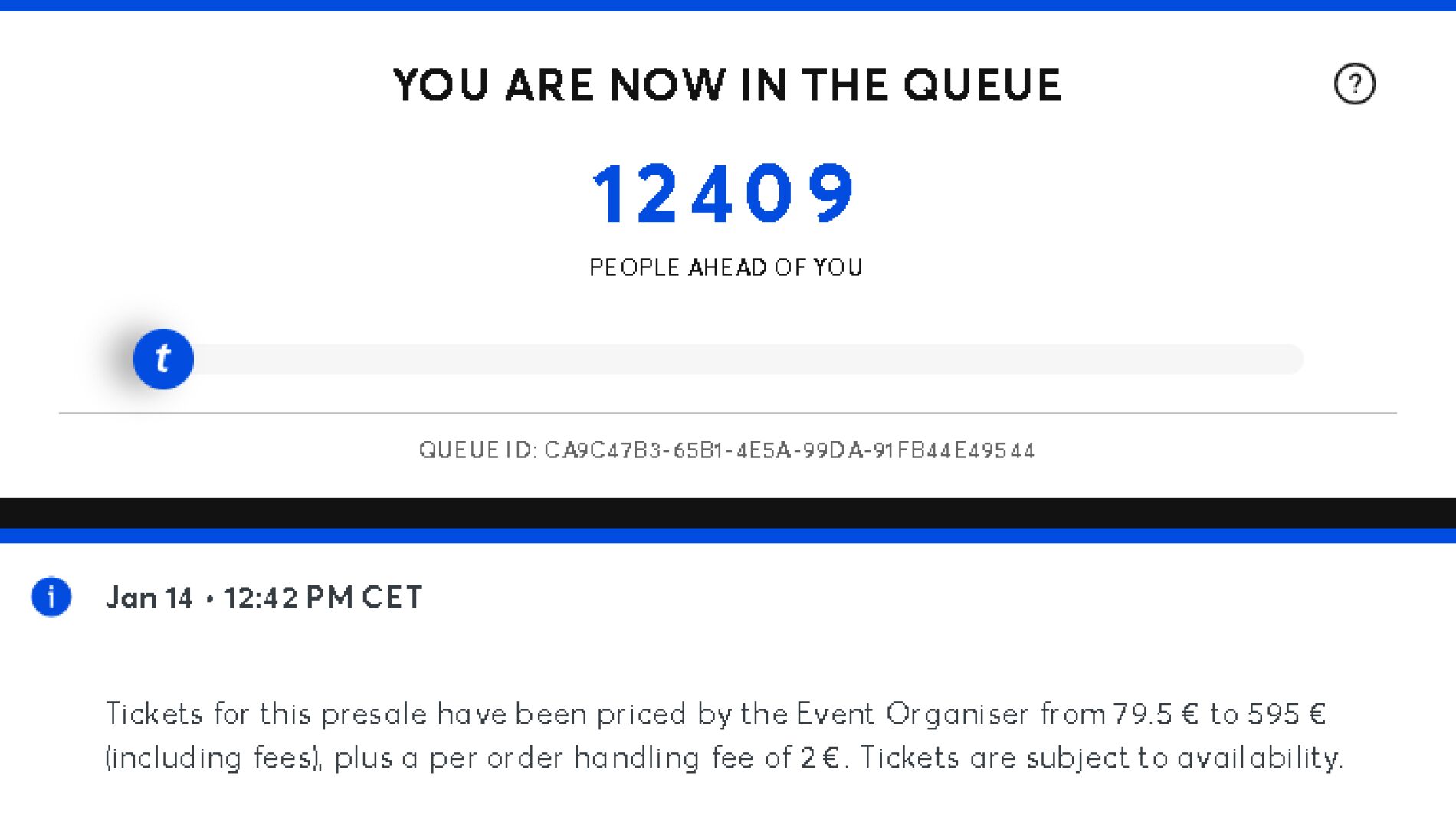 Cola para el concierto de Bruno Mars el 11 de julio