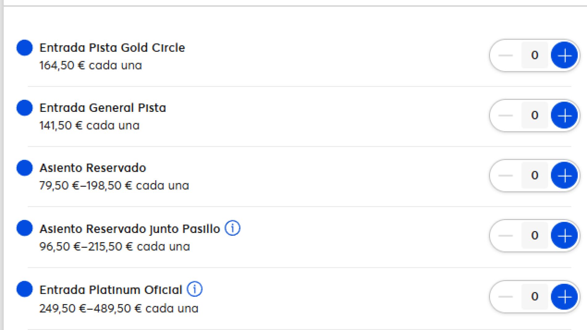 Los precios del concierto de Bruno Mars en Madrid