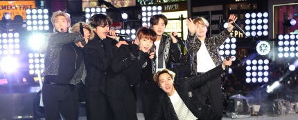 BTS en Nochevieja en Nueva York en 2019