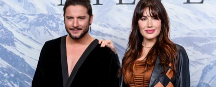 Manuel Carrasco junto a su mujer Almudena Navalón. Manuel Carrasco junto a su mujer Almudena Navalón.