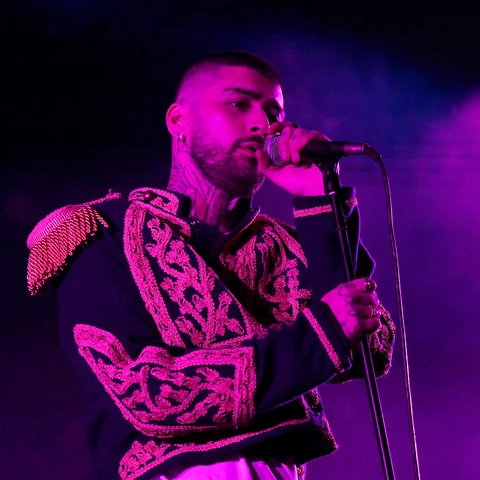 Zayn Malik, en su primer concierto en Las Vegas. Zayn Malik, en su primer concierto en Las Vegas.