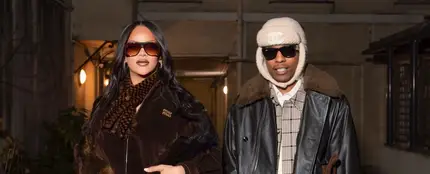 Rihanna y A$AP Rocky en Paris Rihanna y A$AP Rocky en Paris