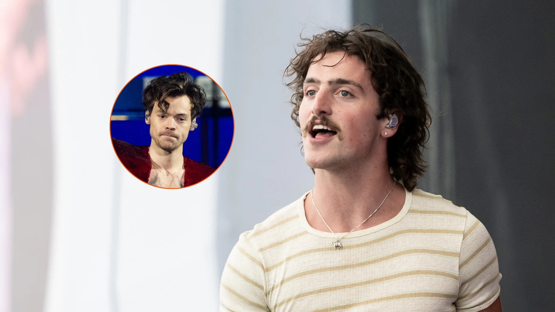 Benson Boone y Harry Styles, un montaje de Europa FM Benson Boone y Harry Styles, un montaje de Europa FM