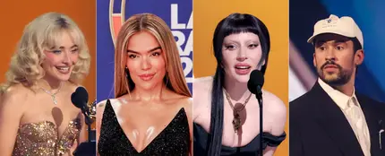 Sabrina Carpenter, Karol G, Lady Gaga y Bad Bunny, favoritos en los Grammy 2026 Sabrina Carpenter, Karol G, Lady Gaga y Bad Bunny, favoritos en los Grammy 2026