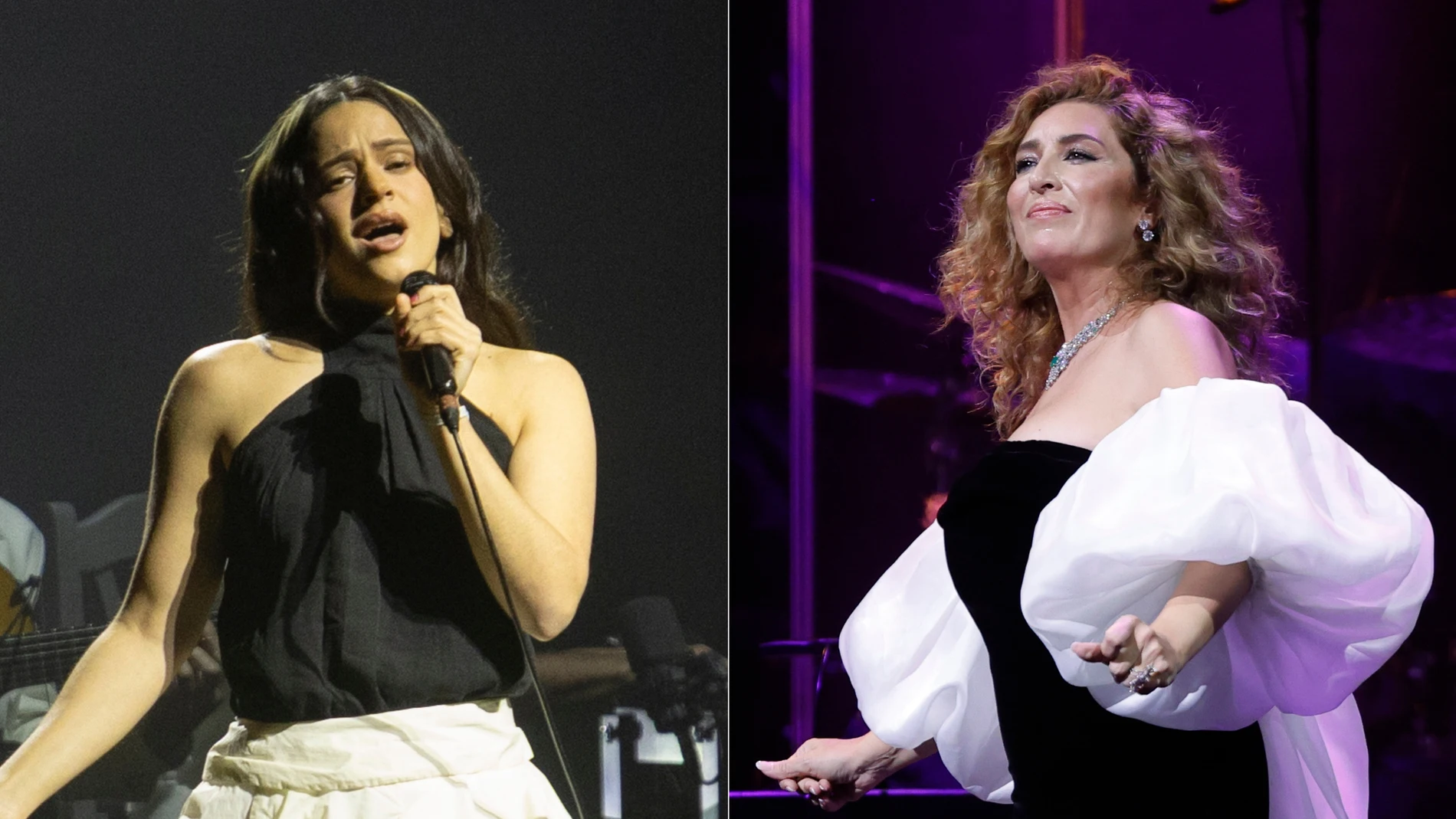 Rosalía y Estrella Morente Rosalía y Estrella Morente