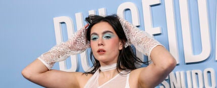 Chiara Oliver en el photocall de 'Dulceida al Desnudo'