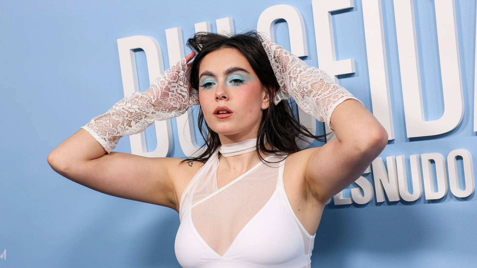 Chiara Oliver en el photocall de 'Dulceida al Desnudo' Chiara Oliver en el photocall de 'Dulceida al Desnudo'