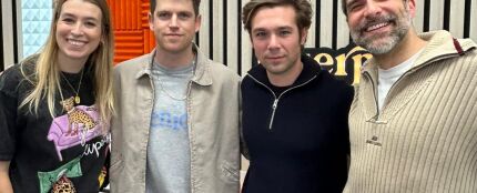 Eva Soriano y Nacho Garc&iacute;a con y Carlos Cuevas