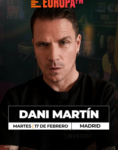 Dani Martín, en el Local de Ensayo Europa FM Dani Martín, en el Local de Ensayo Europa FM