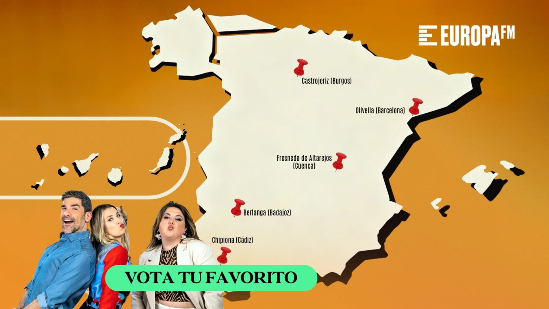 Elige al ganador de la semana en Pueblos especiales Elige al ganador de la semana en Pueblos especiales