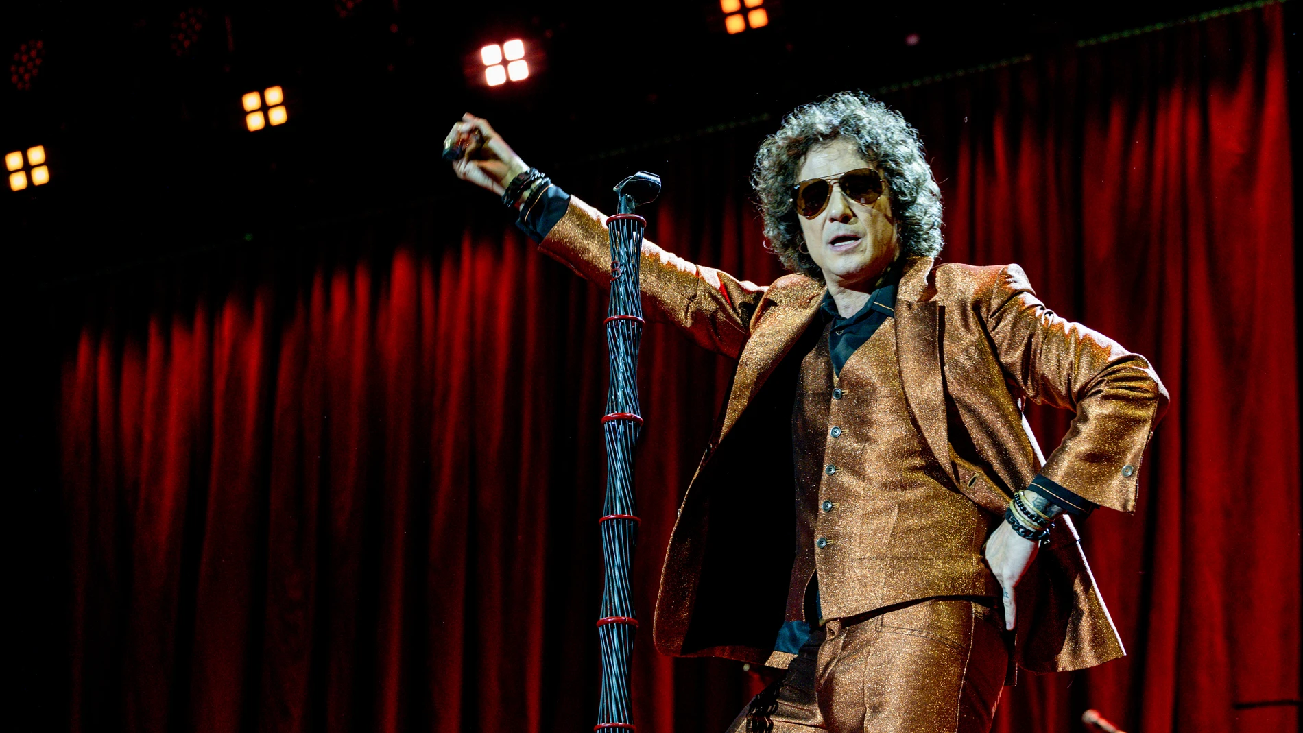 Bunbury en el Movistar Arena de Madrid, en 2025 Bunbury en el Movistar Arena de Madrid, en 2025