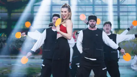 La espectacular coreografía de Eva Soriano La espectacular coreografía de Eva Soriano