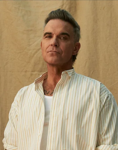 Robbie Williams promocionando 'BRITPOP' Robbie Williams promocionando 'BRITPOP'