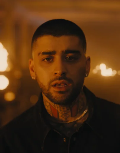 Zayn Malik en el videoclip de 'Die For Me' Zayn Malik en el videoclip de 'Die For Me'