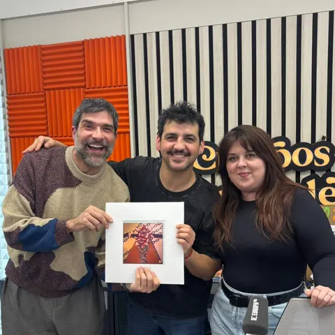 Fran Perea con Nacho García y Lalachús Fran Perea con Nacho García y Lalachús