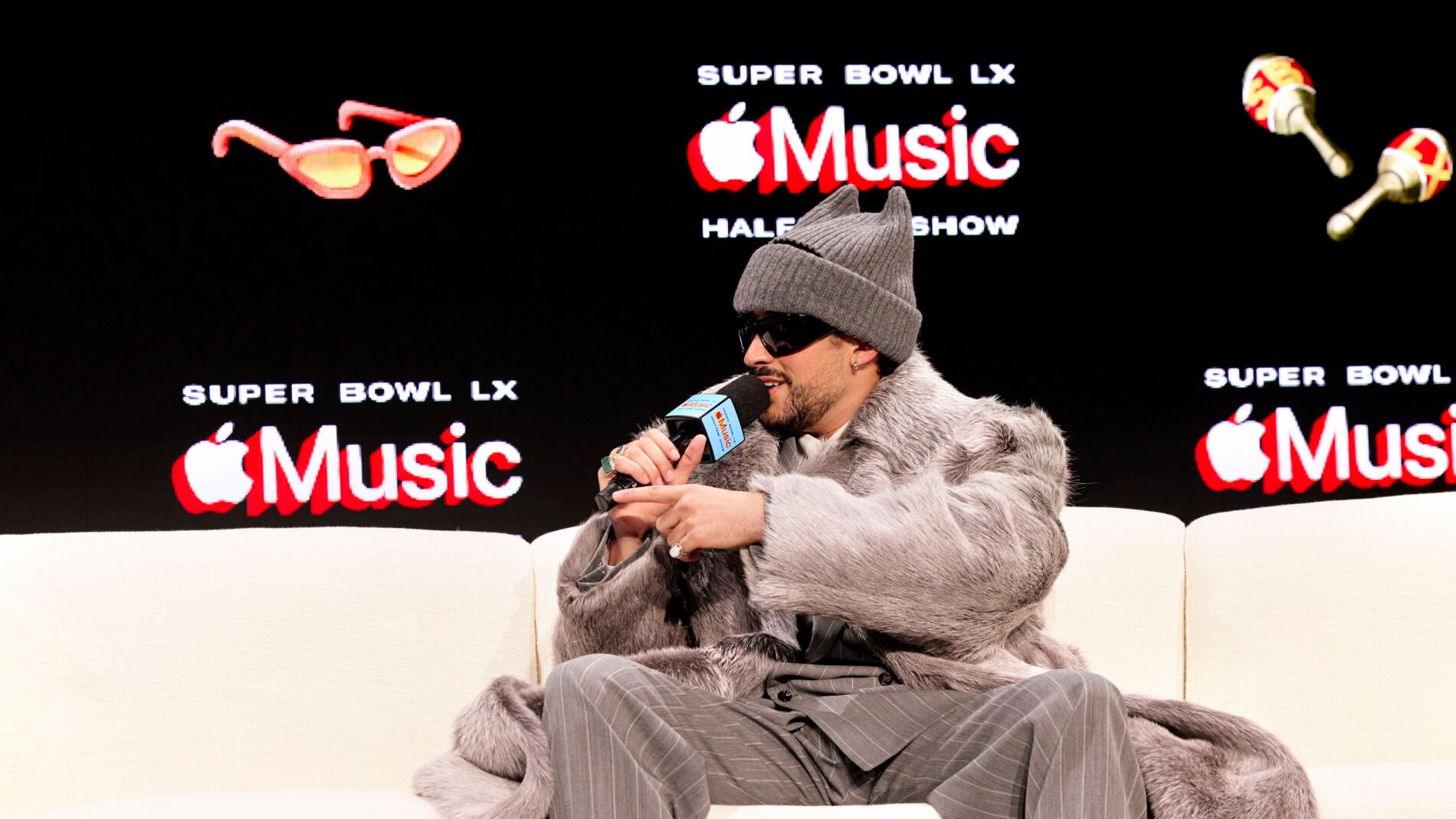 Bad Bunny en la entrevista para Apple Music