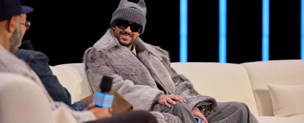 Bad Bunny en su entrevista para Apple Music. Bad Bunny en su entrevista para Apple Music.