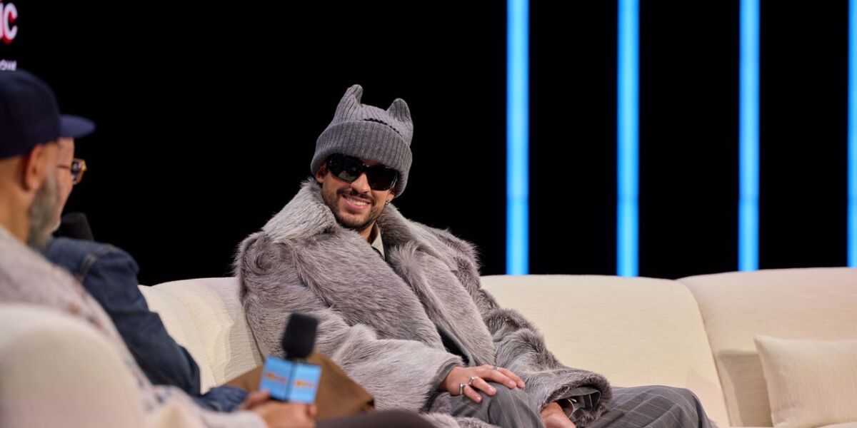 Bad Bunny en su entrevista para Apple Music.