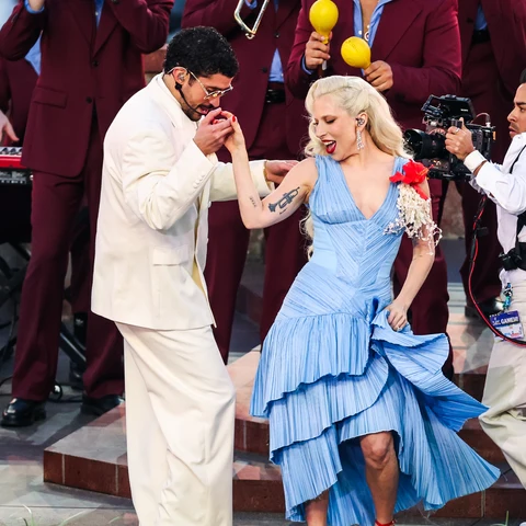 Lady Gaga y Bad Bunny en la Super Bowl LX Lady Gaga y Bad Bunny en la Super Bowl LX